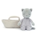 Jellycat Peluche Chat et son Couffin Rock a Bye