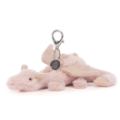 Jellycat Porte Clé Dragon Rose