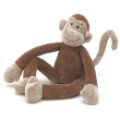 Jellycat Peluche Singe Slackajack - 33 cm