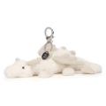 Jellycat Porte Clé Dragon Snow