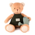 Peluche Ours jardinier Botanique Doudou et Compagnie