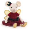 Jellycat Peluche Souris Fée Dragée - 25 cm