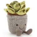 Jellycat Peluche Plante Jade Silly Succulent - 16 cm