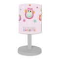 Titoutam Lampe Chouette Rose