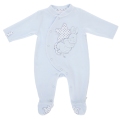 Noukies Pyjama Ane Paco Velours Ciel - 3 mois