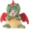 Peluche Ours Ziggy Dragon - 11 cm Bukowski