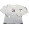 IKKS Tee-Shirt Manches Longues Basic Kid Gris Garçon - 4 ans