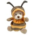 Peluche Ours Ziggy Abeille - 15 cm Bukowski