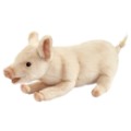 Hansa Peluche Cochon couché 33 cm