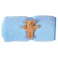 Trousselier Couverture Polaire Ours Bleu 90x65 cm