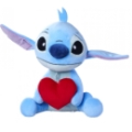 Peluche Stitch avec Coeur - 50 cm Disney