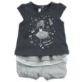 Absorba Ensemble Tee-Shirt et Short Gris