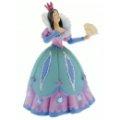 Plastoy Figurine Princesse Eventail Robe Bleu