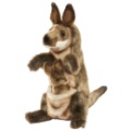 Hansa Peluche Marionnette Kangourou