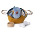 Lilliputiens Peluche Chien Jules dans son panier
