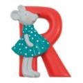 Moulin Roty Lettre Alphabet R Rouge La Grande Famille