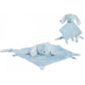 Doudou Lapin Louis Bleu Nicotoy