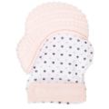 Malarkey Kids Mitaine de Dentition Rose Pastel