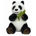 Nicotoy Peluche Panda avec Bambou - 25 cm