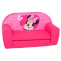 Disney Canapé Lit Minnie avec Petits Coeurs Rose