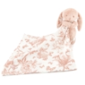 Tartine et Chocolat Doudou Lapin Augustin Rose Toile de Jouy