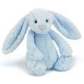 Jellycat Peluche Lapin Bashfuls Bleu - 31 cm