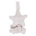 Noukies Peluche Mini Musical Ours Nouky Poudre Etoile - 15 cm