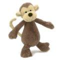 Jellycat Peluche Singe Bashfuls - 18 cm