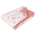 Plaid Toile de Jouy Rose Tartine et Chocolat