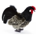 Hansa Peluche Poule Noire