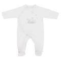 Noukies Pyjama Blanc Poudre d'Etoiles - 1 mois