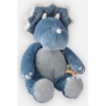 Peluche Dinosaure Tricératops Ops Bleu Small Noukies