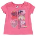 Tee-Shirt Manches Courtes Indigo Beach Rose Confetti
