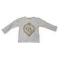Guess Enfant Tee-Shirt Manches Longues Whipped Cream 24 mois