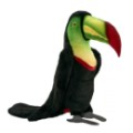 Hansa Peluche Toucan - 37 cm