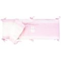 Trousselier Tour de Lit Ange Lapin Rose 90 cm