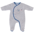 Noukies Pyjama Victor et Guss Gris - 1 mois