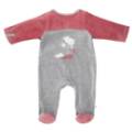 Noukies Pyjama Gris Rouge Victor - 9 mois