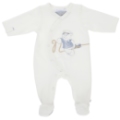 Noukies Pyjama Nouky Blanc - 1 mois