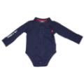 Body avec Col Bleu Marine - 24 mois Guess Enfant