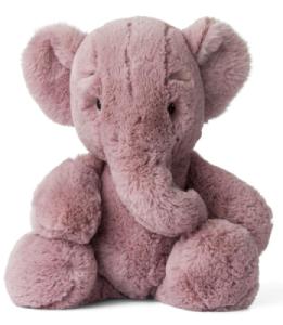 Peluche Eléphant Ebu Rose - 29 cm