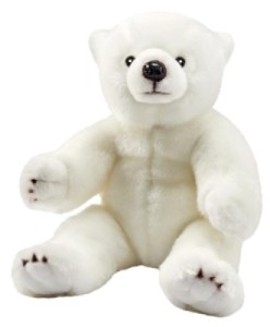Peluche Ourson Flocon - 40 cm