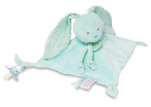 Doudou Lapin Lange Diabolo Menthe