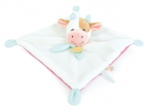 Doudou Vache Pistache