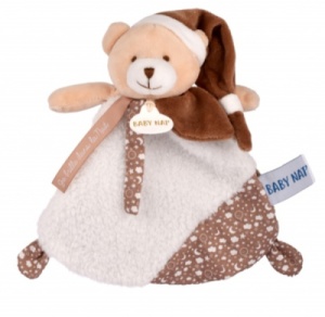 Doudou Ours Marron Phosphorescent