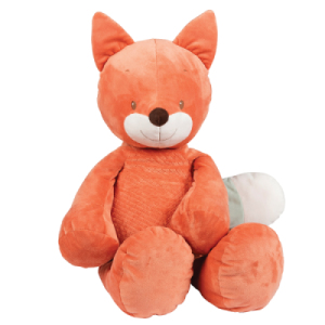 Peluche Renard Fanny et Oscar 75 cm