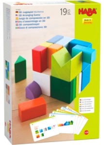 Jeu d'assemblage en 3D Cubes Mix