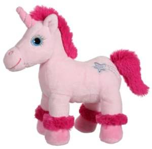 Peluche Sonore Licabella Rose Fushia - 30 cm