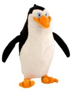 Peluche Rico Pingouins de Madagascar - 18 cm