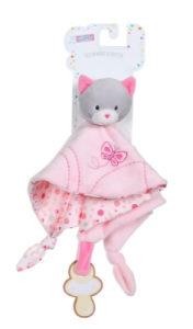 Doudou Chat Rose Garden - 30 cm